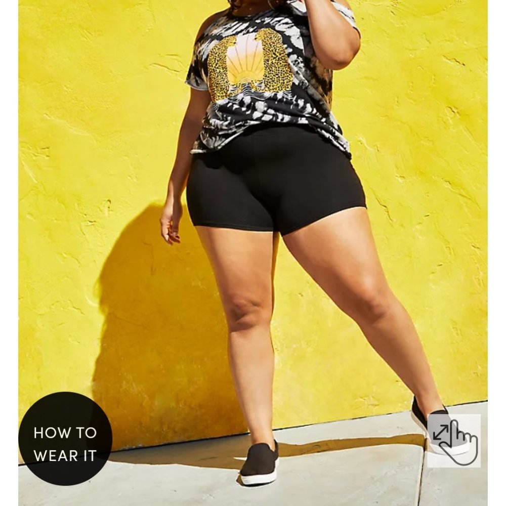 5 INCH SIGNATURE WAIST SEAMLESS BIKE SHORT SIZE 1 14-16